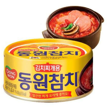 

Dongwon Camci Kimchi Cike - Chunk Light Tuna In Kimchi Sauce 150gr