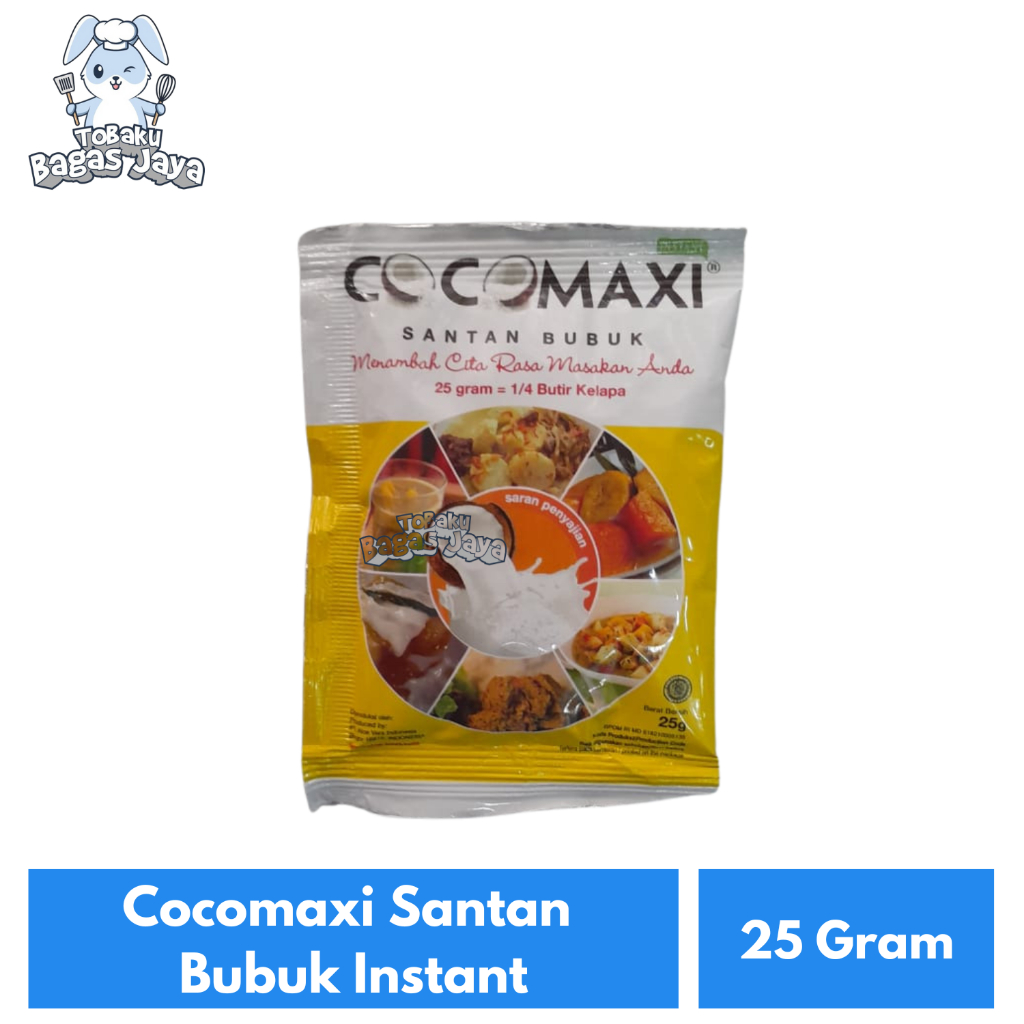 

Cocomaxi Santan Bubuk 25 Gram