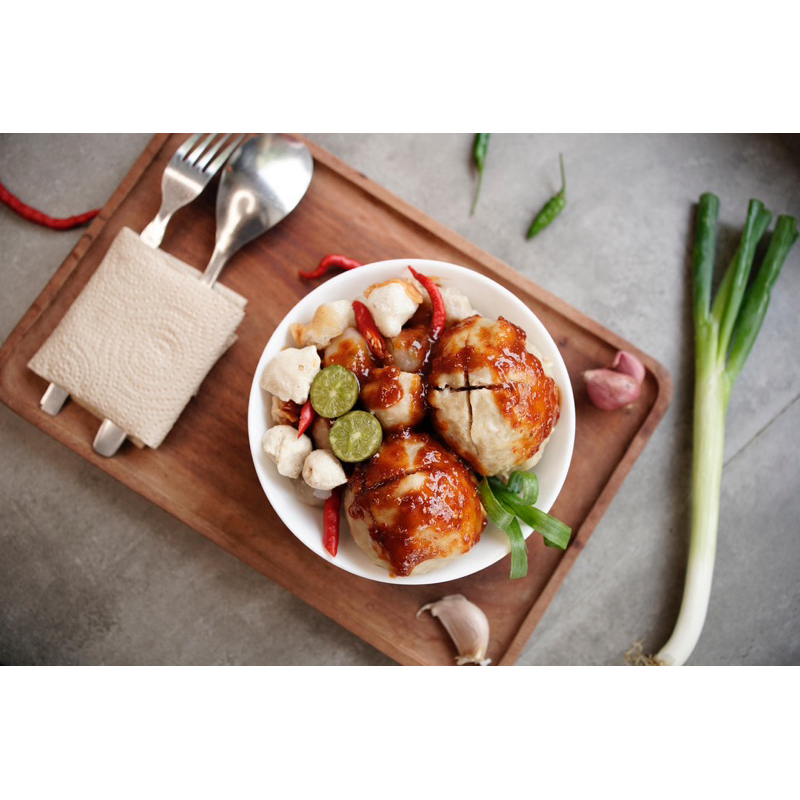 

Paket 5 Pcs Baso Aci Lekoh Wedun Misdaseum - Amis Lada Haseum - Makanan Instan - Food