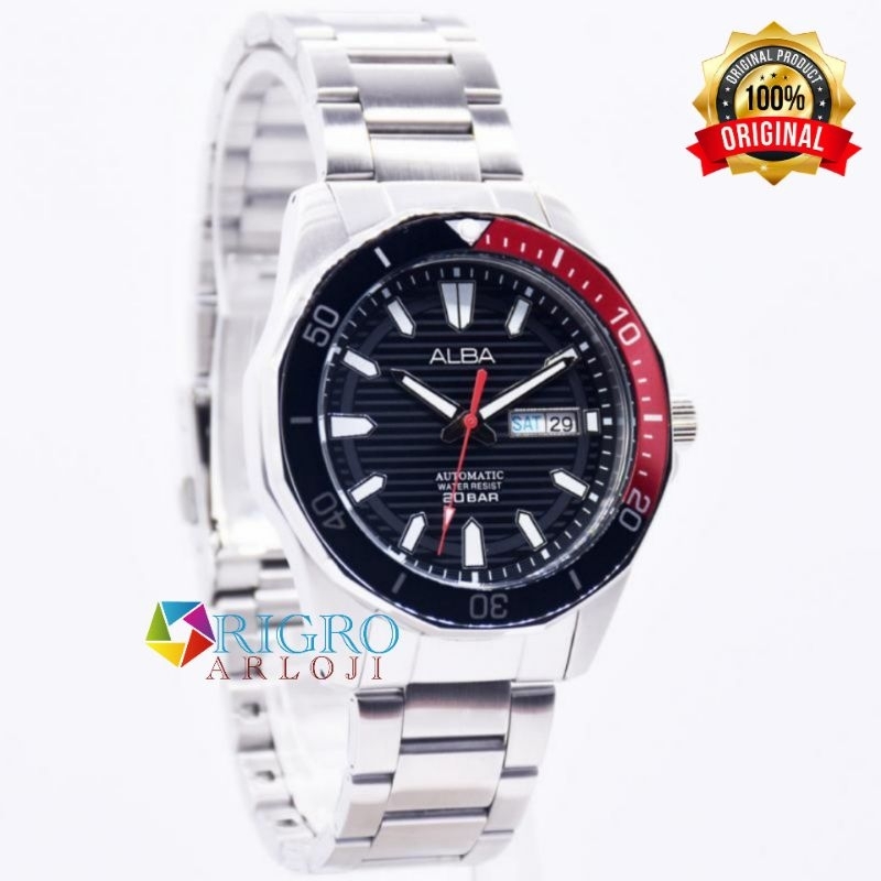 Jam Tangan Pria Automatic Alba AL4457X1 / AL4455X1 / AL4449X1 Original Garansi 1 tahun