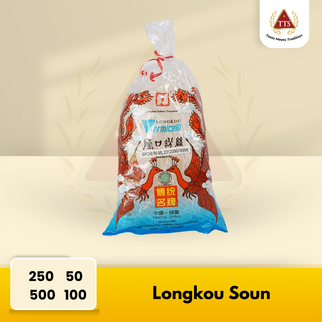 

LONGKOU Sohun Bihun Burung Naga 250 gr | 500 gr - Rice Vermicelli