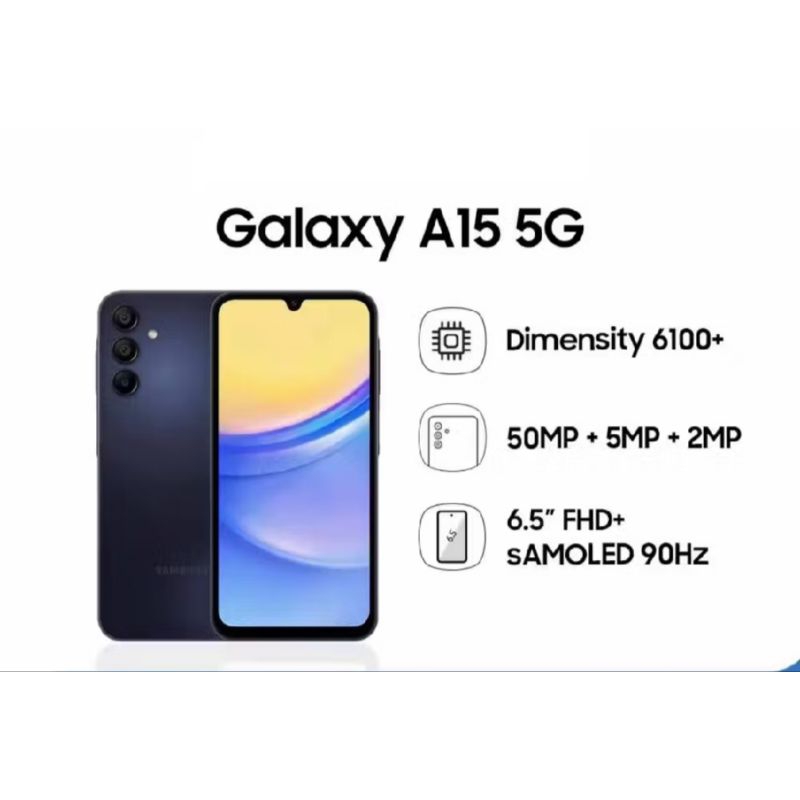 Samsung a15 5g ram 8/256gb garansi resmi Indonesia ori