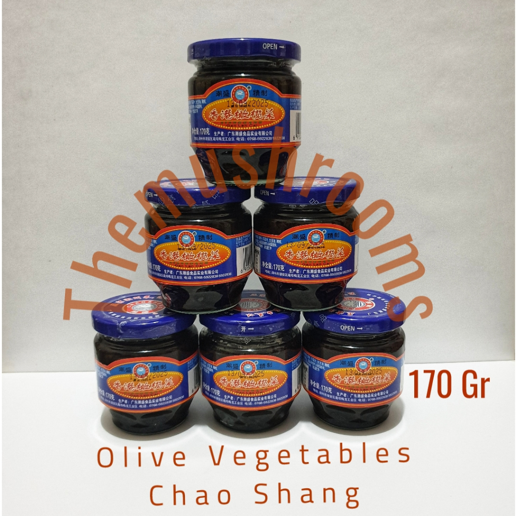 

Olive Vegetable / Kanachai / Ganlanchai / Sayur zaitun 170 gram Merk Chao Sheng