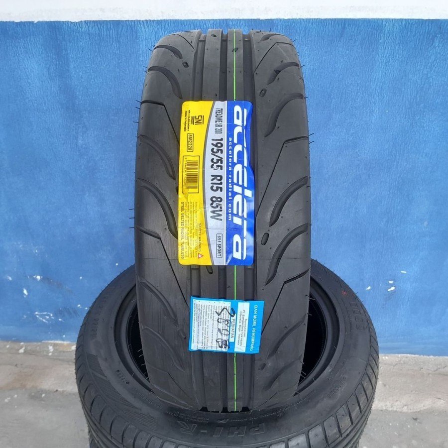 Ban Mobil Sport Ring15 Ukuran 195 55 Ring 15 Merek Accelera Sport