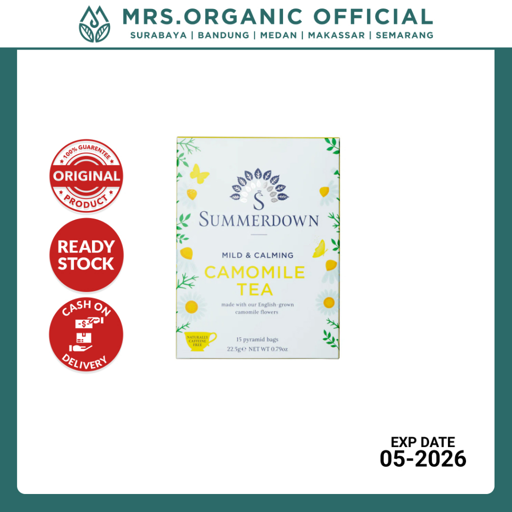 

Summerdown English Camomile Tea 15s 22,5 Gr