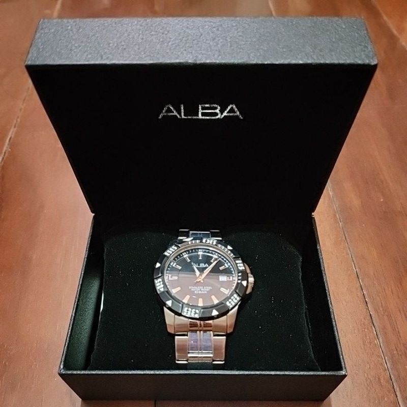 preloved jam tangan pria jam tangan alba ORI harga NETT