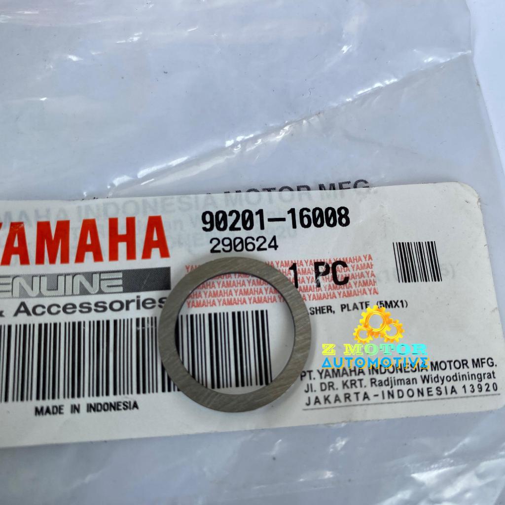 Ring Pully Bosh Washer Plate Rumah Roller Mio Nouvo Fino Soul Original Asli Yamaha 90201-16008 YGP