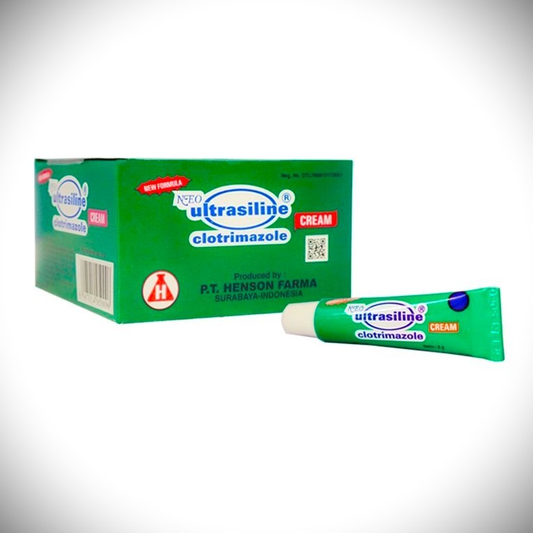 Ultrasiline 5gr Cream - Salep Obat Jamur Kulit Box isi 12 Tube