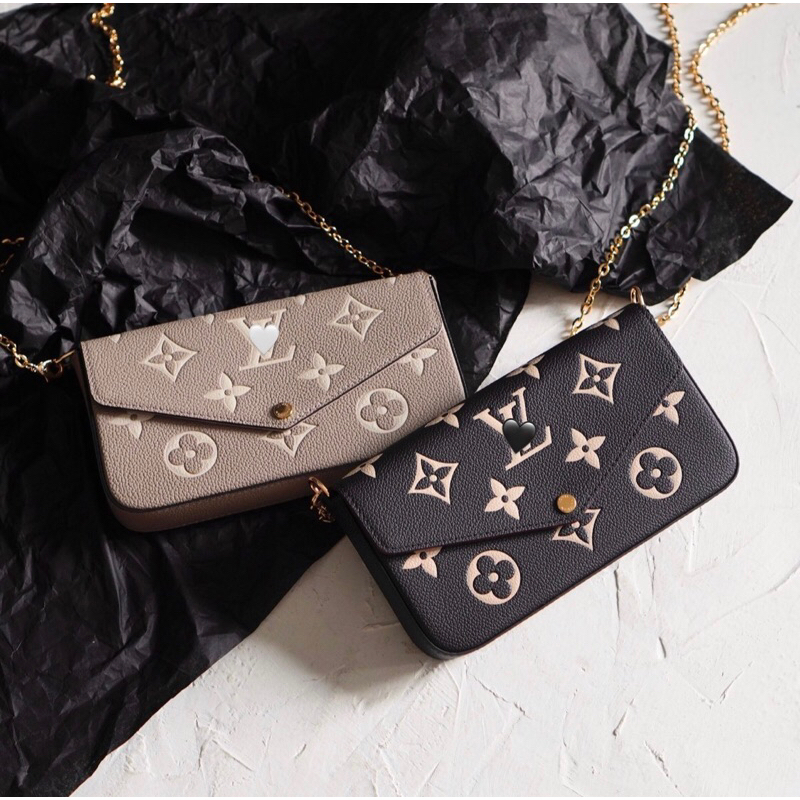 aqq Felicie Pochette Monogram Empreinte