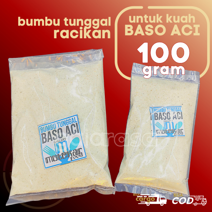 

BUMBU TUNGGAL Kuah BASO ACI isi 100g by GaiaRasa