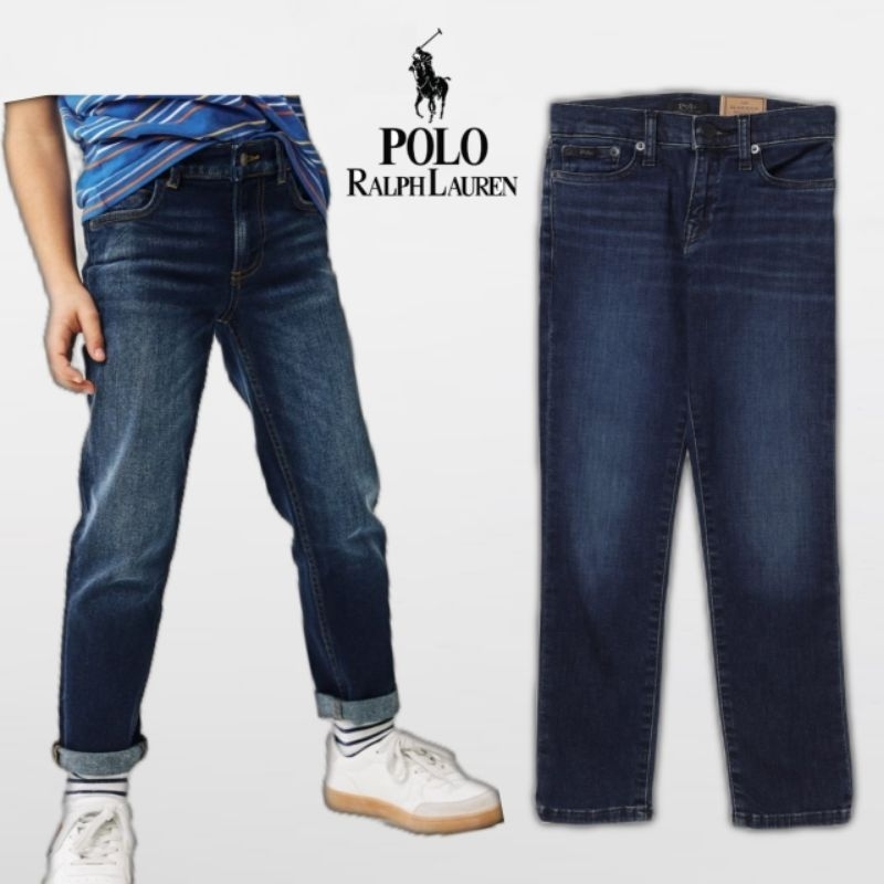 Celana Jeans Anak Polo Ralph Lauren Kids Original Celana Lepis Panjang Anak Laki laki Usia 10 12 14 