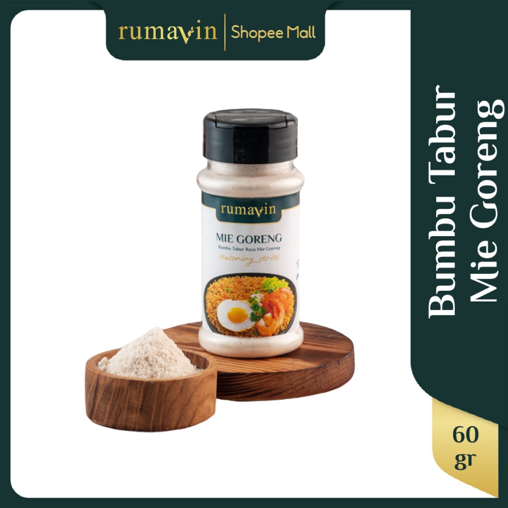 

Rumavin - Premium Bumbu Tabur Mie Goreng Botol 60gr