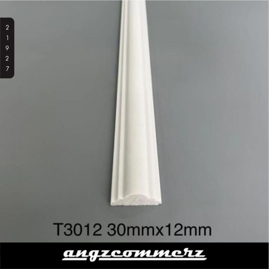 List Wall Moulding Dinding Profil Border PS Foam Putih mlg