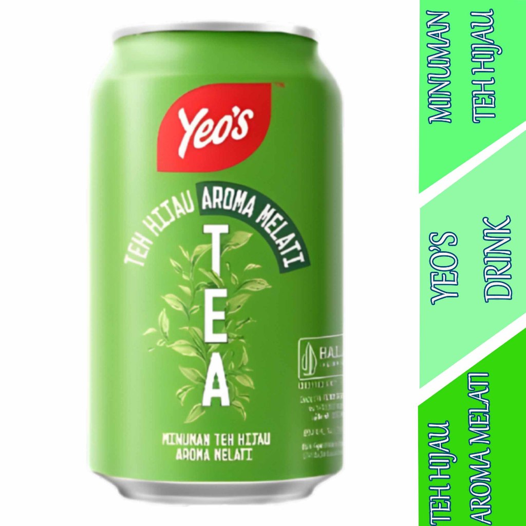 

Minuman Teh Hijau Aroma Melati - Yeo's - Minuman Jasmine Green Tea - 300ml
