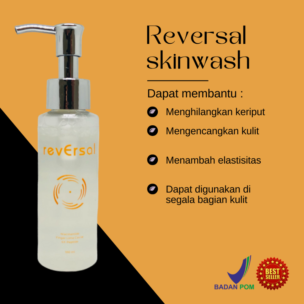 Reversal Skin Wash Untuk Atasi Kulit Tangan Keriput, Penuaan Dini, Kulit Keriput, Dan Kulit Belang