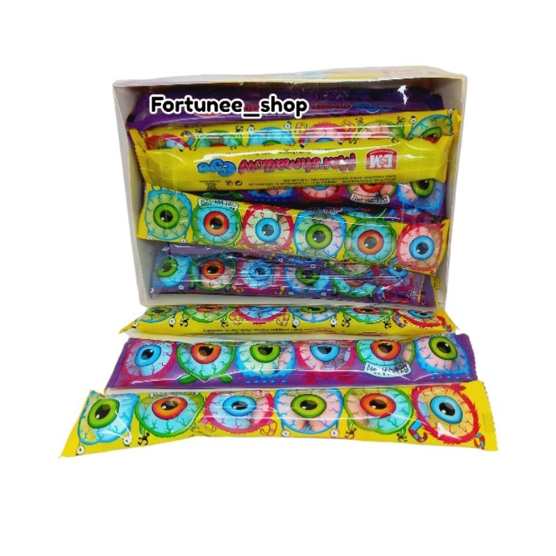 

Marsmallow Mata / Eyes Marsmallow / Halloween Candy isi 30pcs