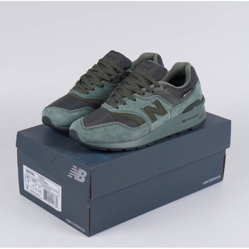 [ORI]Sepatu nb 997 nb balance M997NAL seper pabric green sneakers authentic bnib