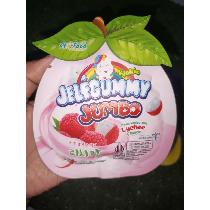 

Jelegummy Jumbo Chewy Konjac Jelly, Tersedia Variant Rasa Leci Mangga Blueberry Starwbery