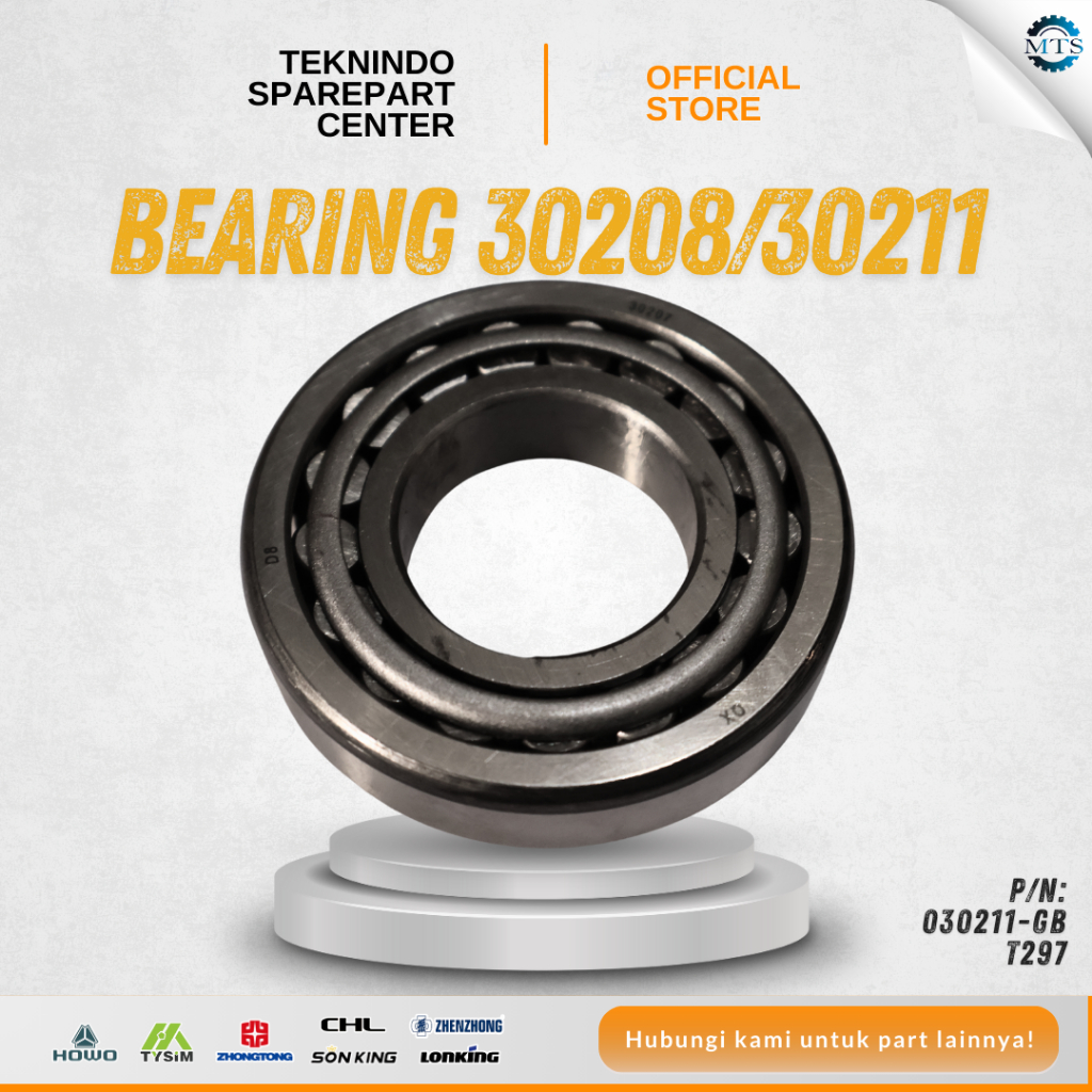 Bearing 30208 / BEARING 30211 / FK-B02 | 030211-GB/T297 | Type Model: SONKING-JAC-CPCD30-XC32 | Spec
