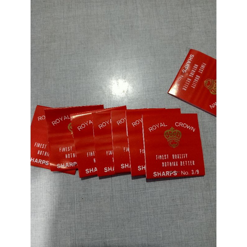 jarum jahit tangan merk Sharp