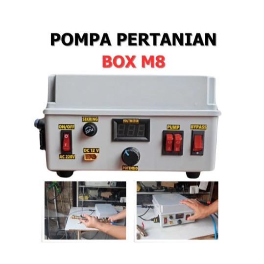 Paket Pompa Box M-8 Series Dual pump