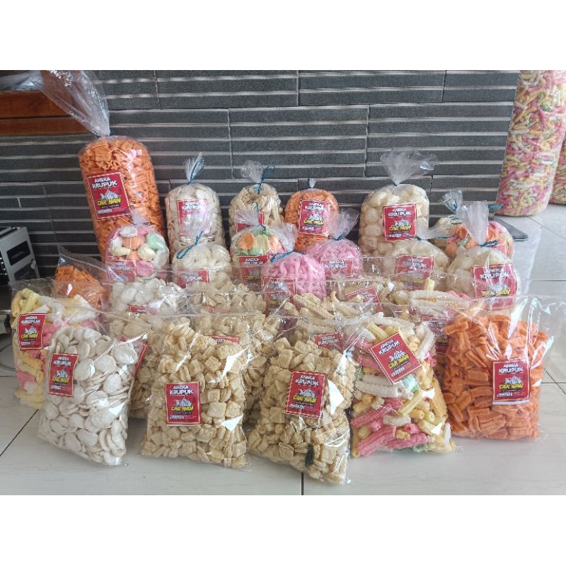 

Aneka Krupuk Cak Nan Asli Bojonegoro Kemasan 250g Kerupuk dan Camilan