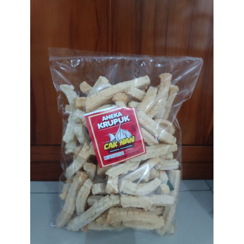 Krupuk Tahu panjang / jari Cak Nan padangan gurih