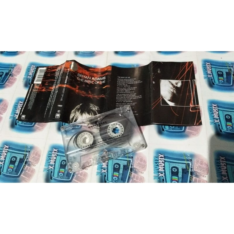 kaset pita bryan adams / the best of me