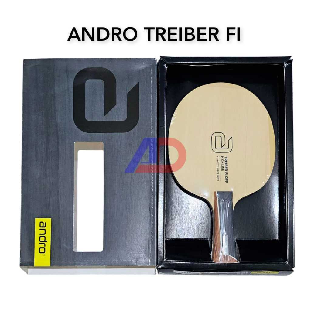 Andro Treiber FI OFF Kayu Bet Pingpong Tenis Meja Original