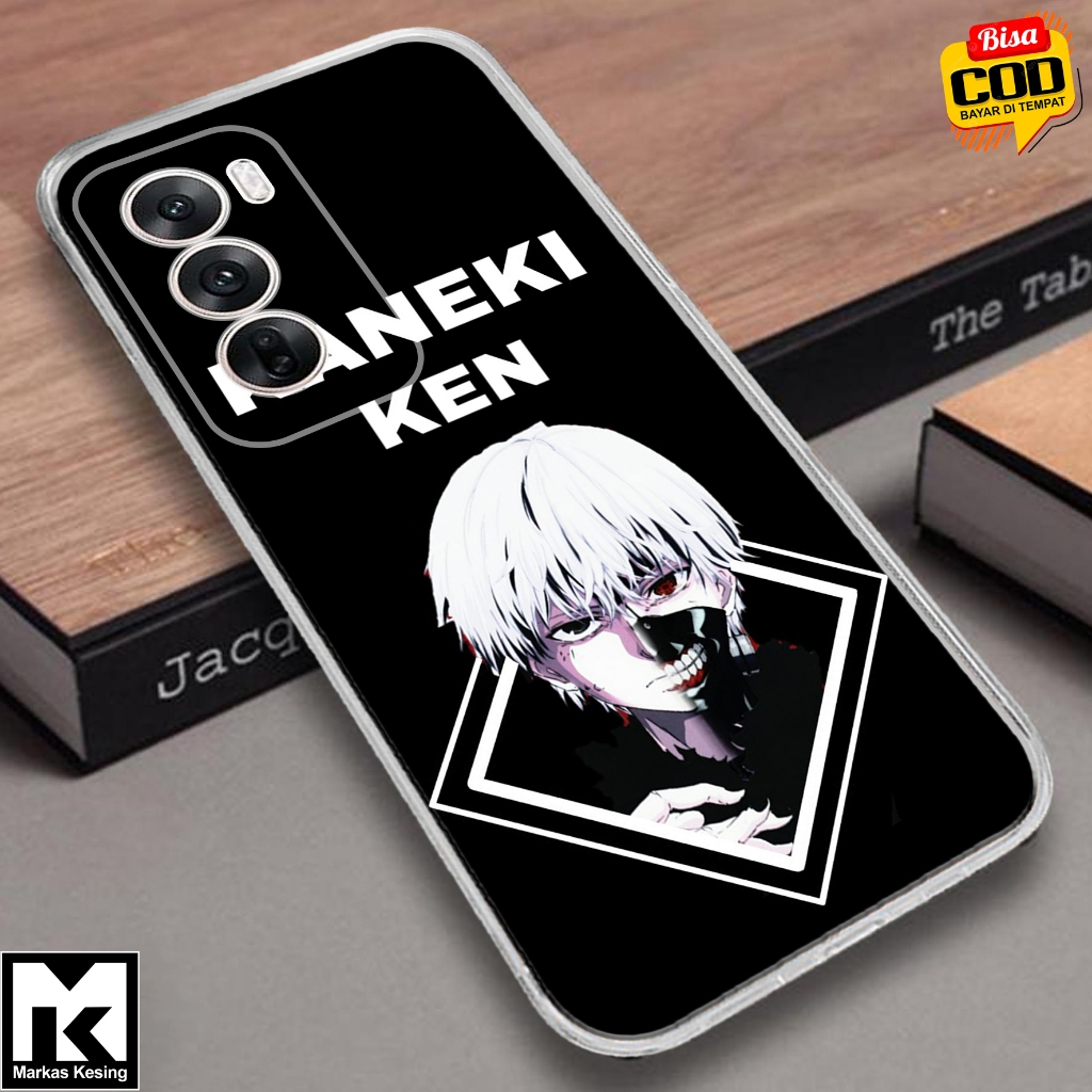 Softcase OPPO RENO 12 PRO 5G - Clear Case  MOTIF  ( KEN ) - Anticrack - Case Bening - Softcase Hp - 