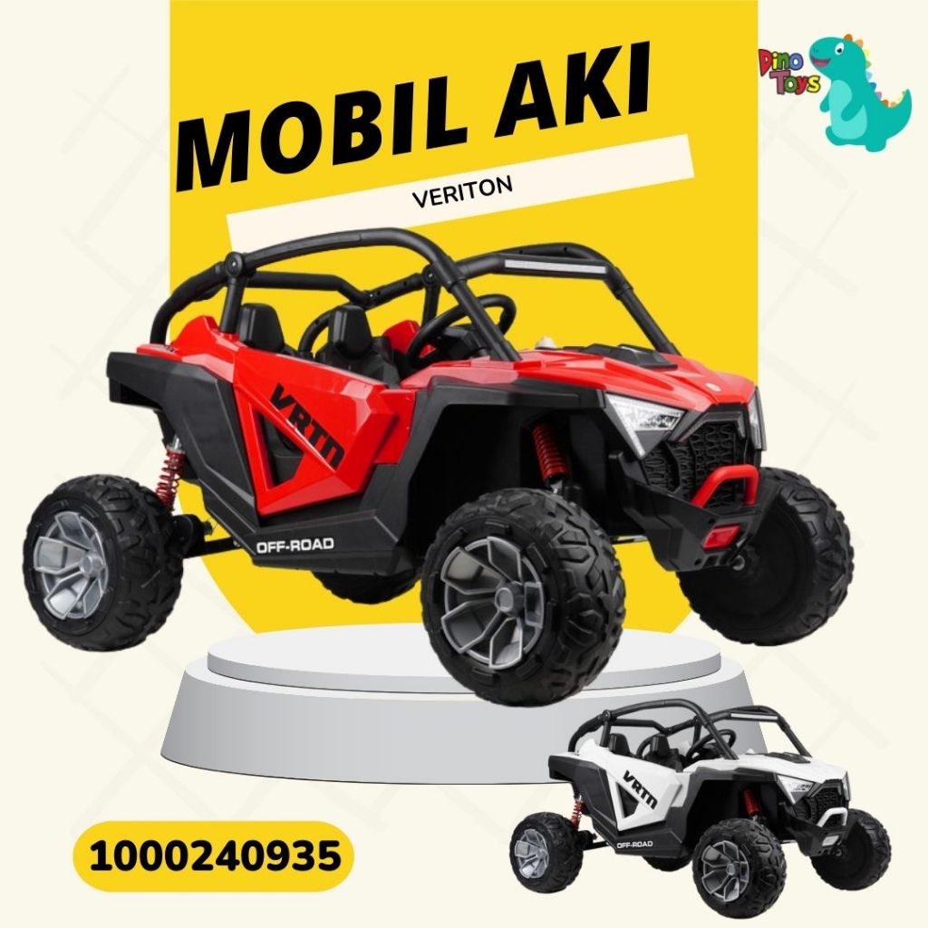 MOBIL AKI ANAK JEEP VERITON M9288C Veriton MOBIL AKI ANAK JEEP VERITON 9288 DINO TOYS UNGARAN
