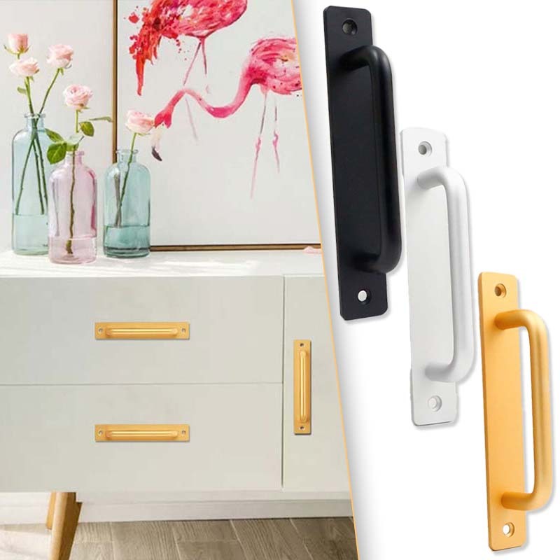 Gagang Pintu Sliding Handel Pintu Sleding Pintu Jendela Laci Lemari Alum Alloy Weldom