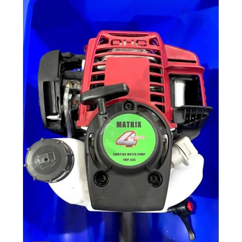 Mesin siram bawang / floating pump matrix 4 tak