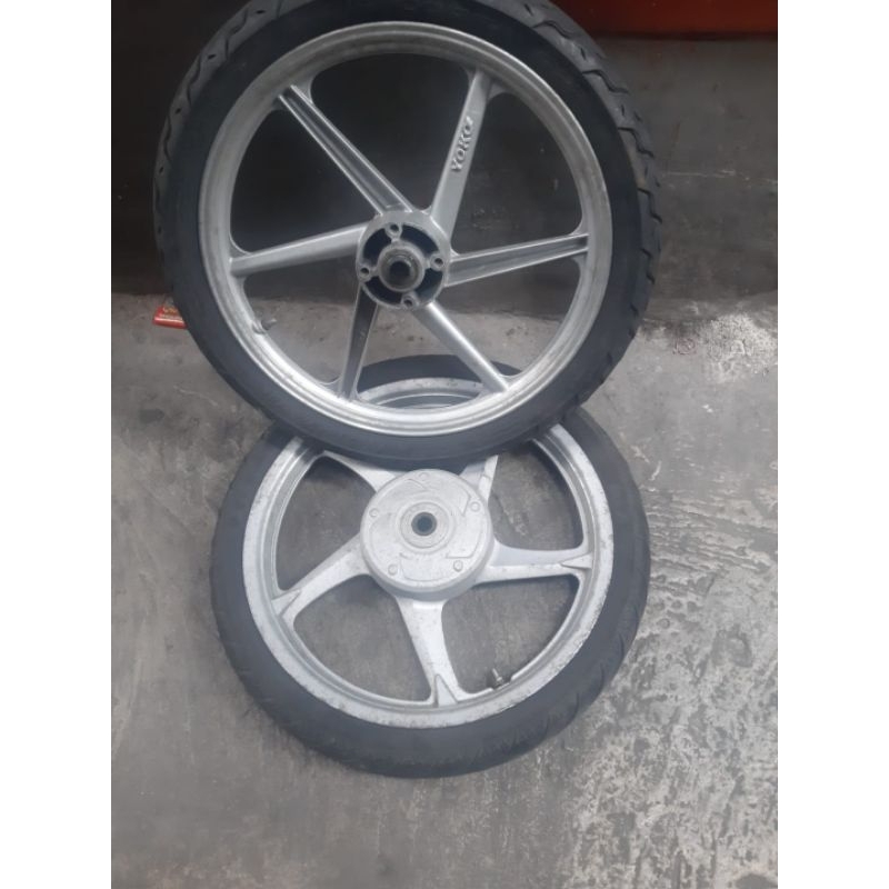 vlek/velg nouvo enkei belakang & yoko depan