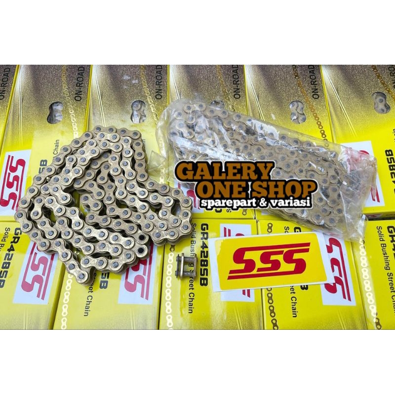 Rantai sss 428SB 130L yamaha rx king rxs fizr original sss