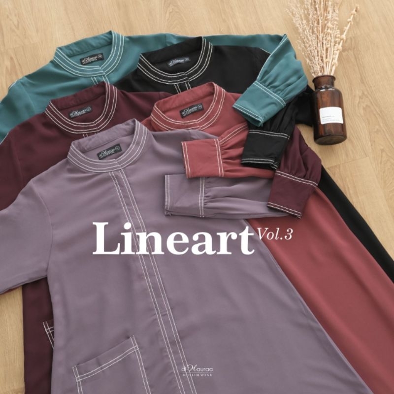 GAMIS LINEART VOL 3 MARZAN ANTI UV BY ALHAURAA