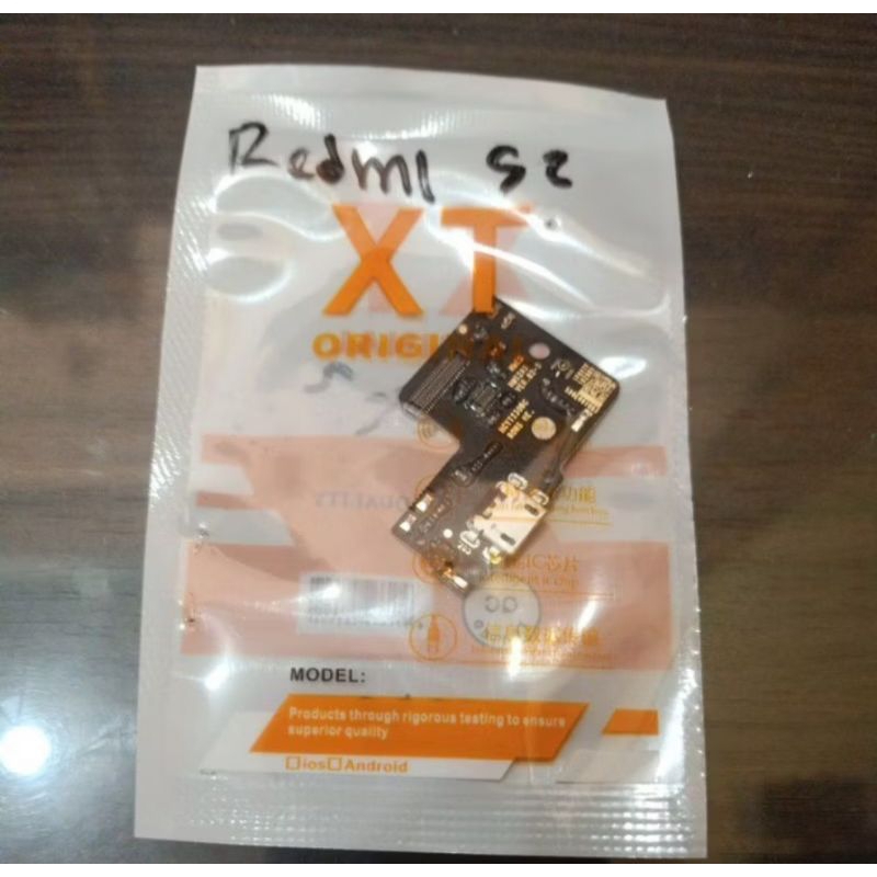 Konektor charger / Papan Cas Xiaomi redmi S2 mic + Casan Board Original