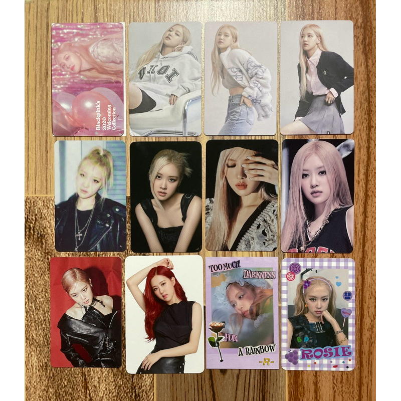 official photocard pc rose blackpink (2)