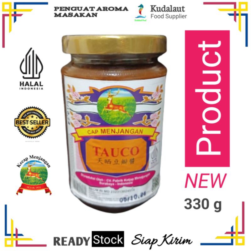 

Saus Tauco - Saos Taoco - Cap Menjangan; Botol Kaca; 330g