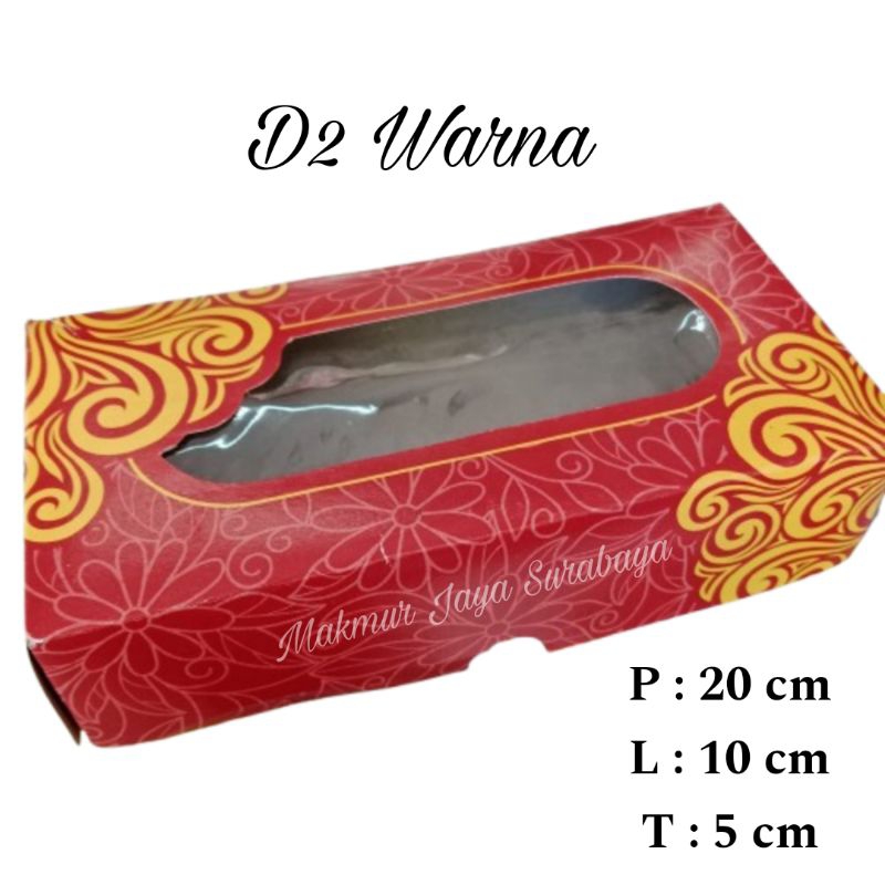 

Duss D2 Warnaa/Dus Donat Ganda/Dus Donat isi 2/Dus Roti Bakery/Dus D2A/Dus Kue Hajatan