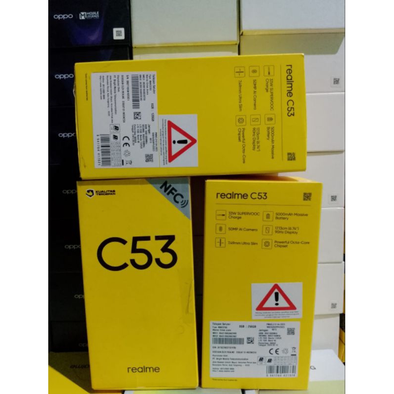 dus box hp realme c53 original copotan