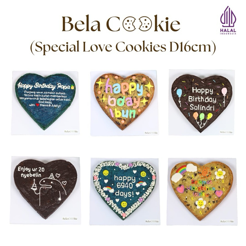 

Special Love D16 cm Writing / Simple Decor / Colourful / Papan Bunga Cookies by @belacookie.id (BISA SAMEDAY) / Custom Cookies / Cookie Custom / Soft Baked Cookies / Cookie Cake / Kue Ulang Tahun / Giant Cookie / Birthday Cookie / Birthday Cake