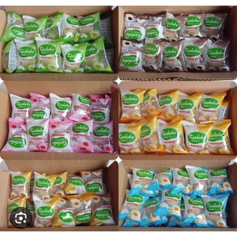 

VIRAL ROTI MOCHI KASHOKU 10PCS MIX