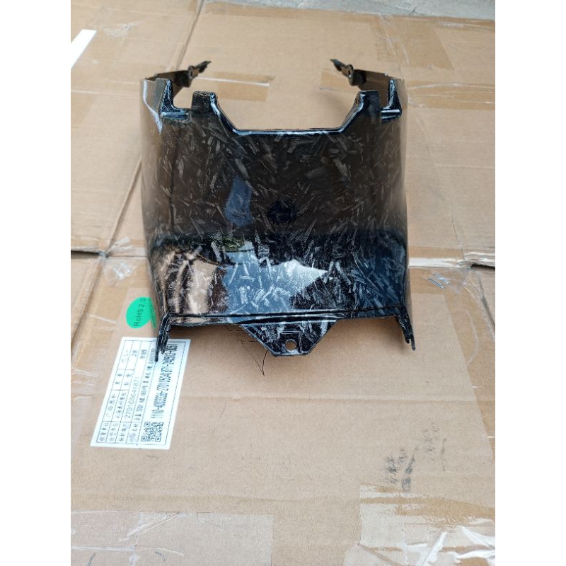 COVER TANGKI SUPRA X 125 ,CARBON wtp/carbon celup Motif forged