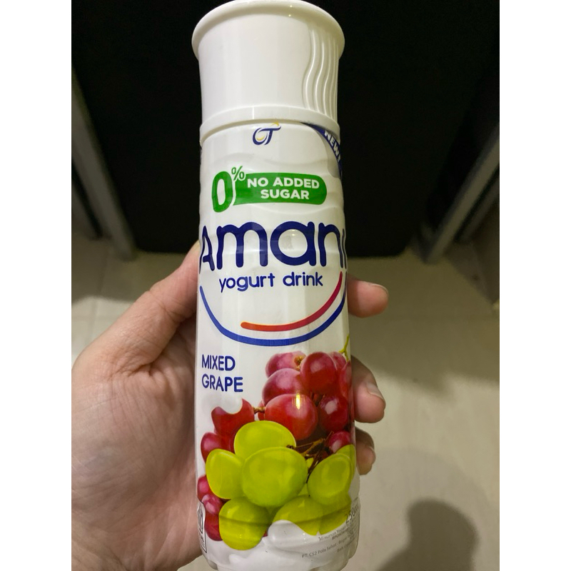 

Amani Yogurt Drink / Minuman Yogurt Pemanis Alami
