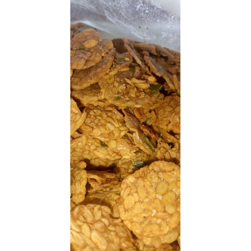 

keripik tempe goreeng krispi viraal special daun jeruk 500 g