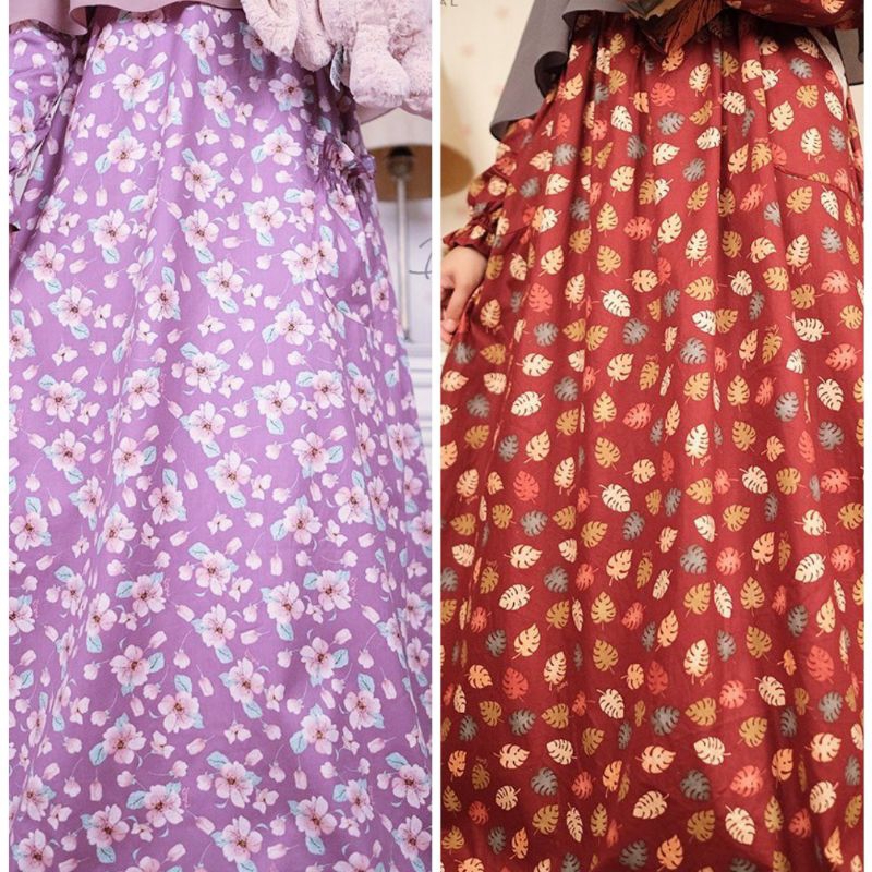 [Preloved] Ditsy Nightgown Dress Gamis - size S