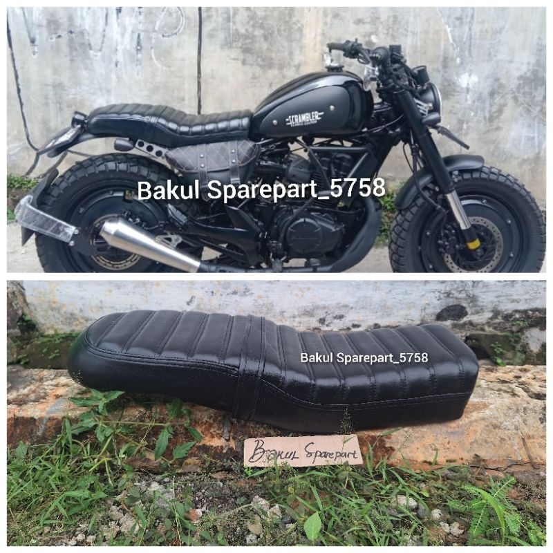 Jok Japstyle motor Custom model XSR