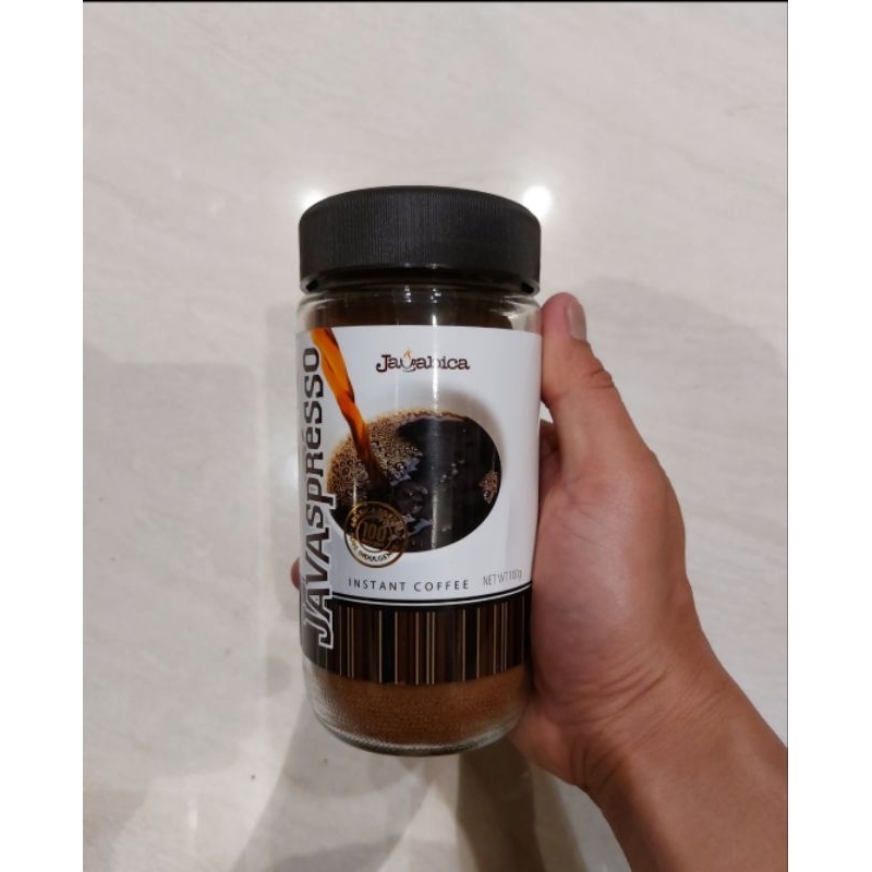 

KOPI JAVABICA JAVASPRESSO KEMASAN BOTOL ISI 100GR