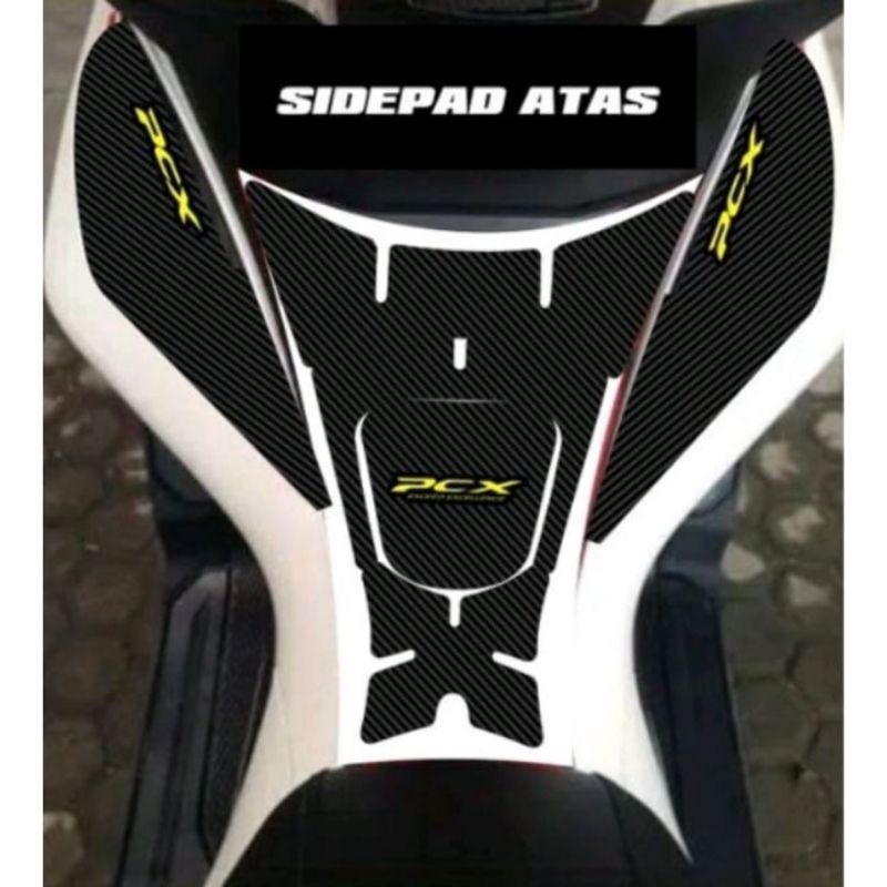 Tankpad Pcx 150 carbon timbul Lycal elastis mengkilap variasi pcx 150 decpad protection variasi moti
